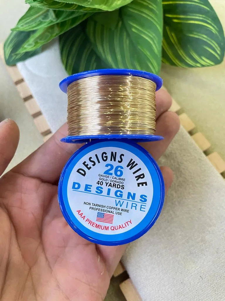 [ACDC26] ALAMBRE C26 DORADO