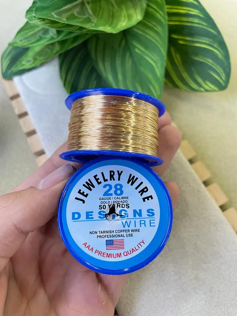 [ACDC28] ALAMBRE C28 DORADO