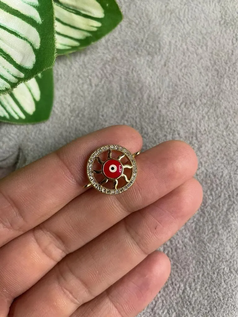 Enlace de ojo turco de micropave