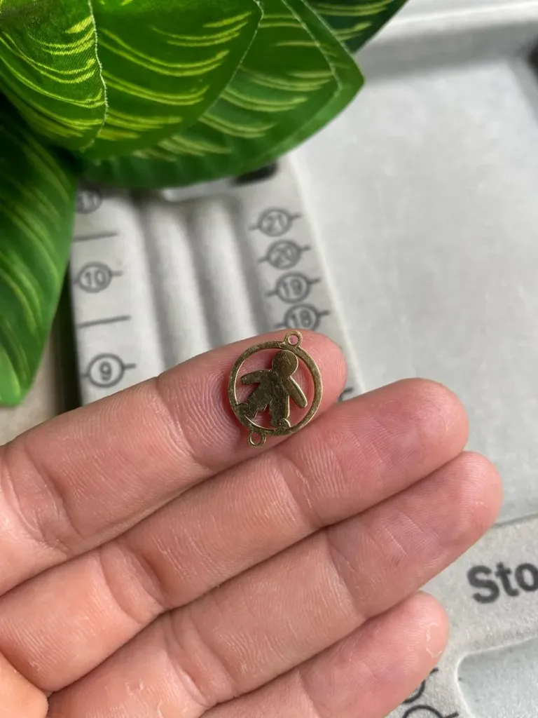 [ENAC02] Enlace de niños en acero inoxidable 02