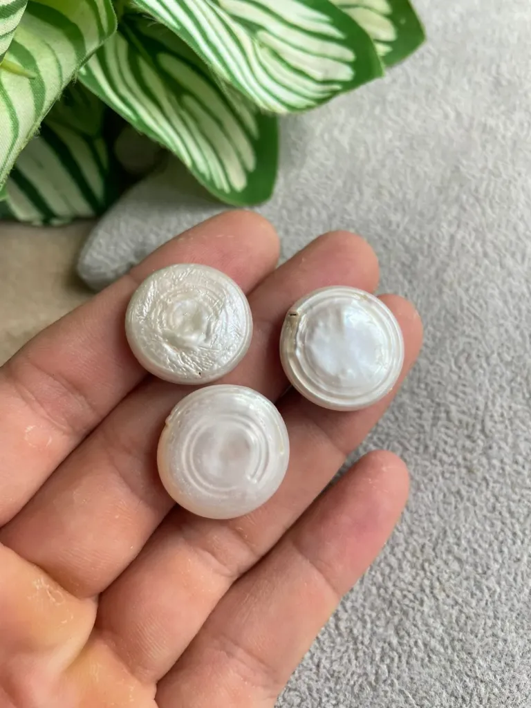 [PBM20] PERLA BARROCA MONEDA 20mm