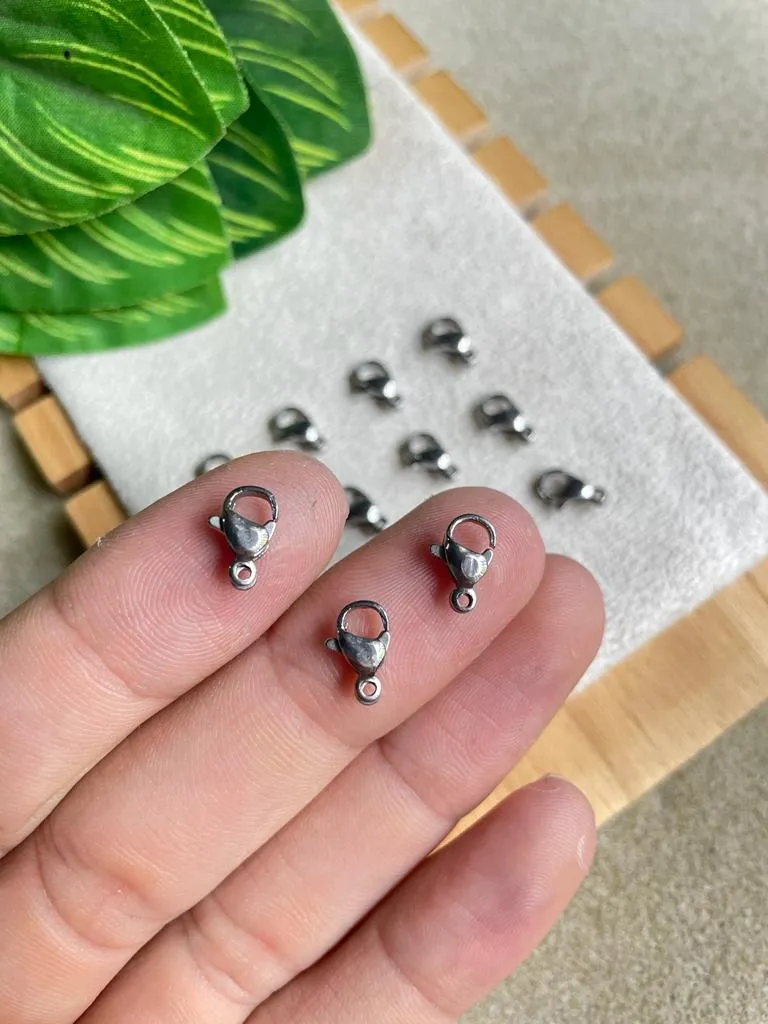 [BPP10M] BROCHE DE PERICO 10MM PLATEADO