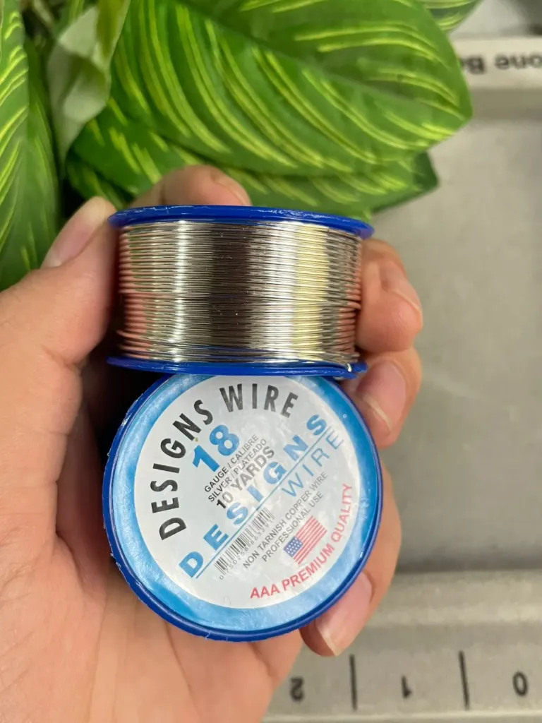 [ACPC18] ALAMBRE C18 PLATEADO