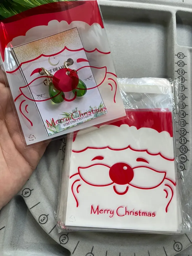 [BNAVID] Bolsa de empaque navideña 10x10