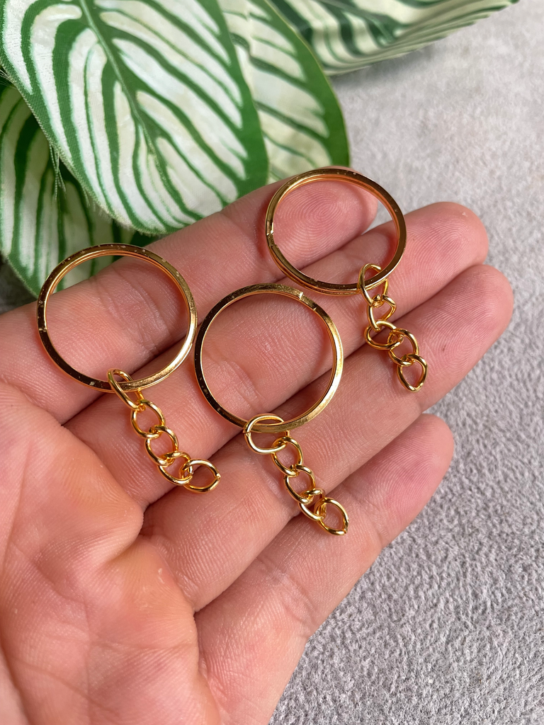 [ARGD] Argolla para llavero dorada