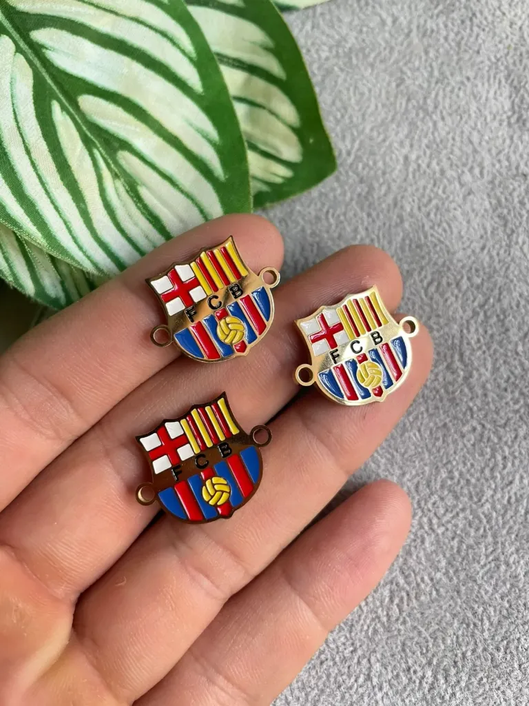 ESCUDO DEL BARCELONA ACERO