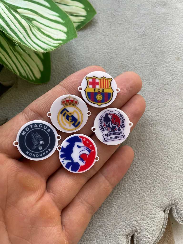 CONECTORES ACRILICOS EQUIPOS DE FUTBOL