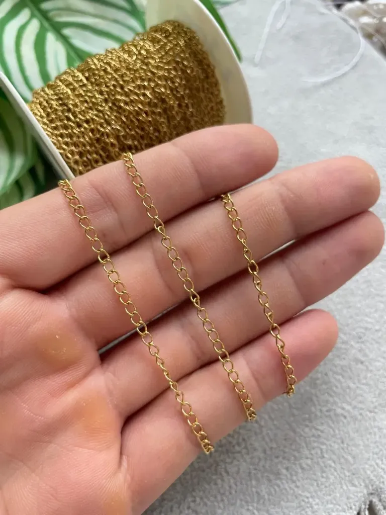 CADENA DE EXTENSION ACERO INOXIDABLE 2.5MM