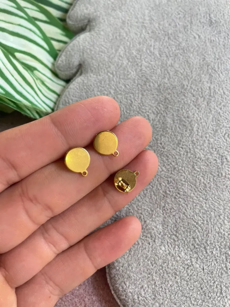 PATENTE PLANA CON ARGOLLA ACERO INOXIDABLE