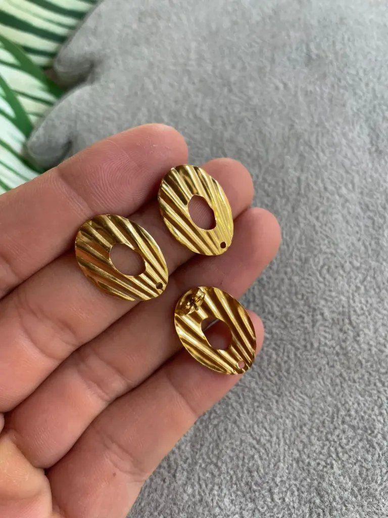 PATENTE ARO TEXTURIZADO ACERO INOXIDABLE