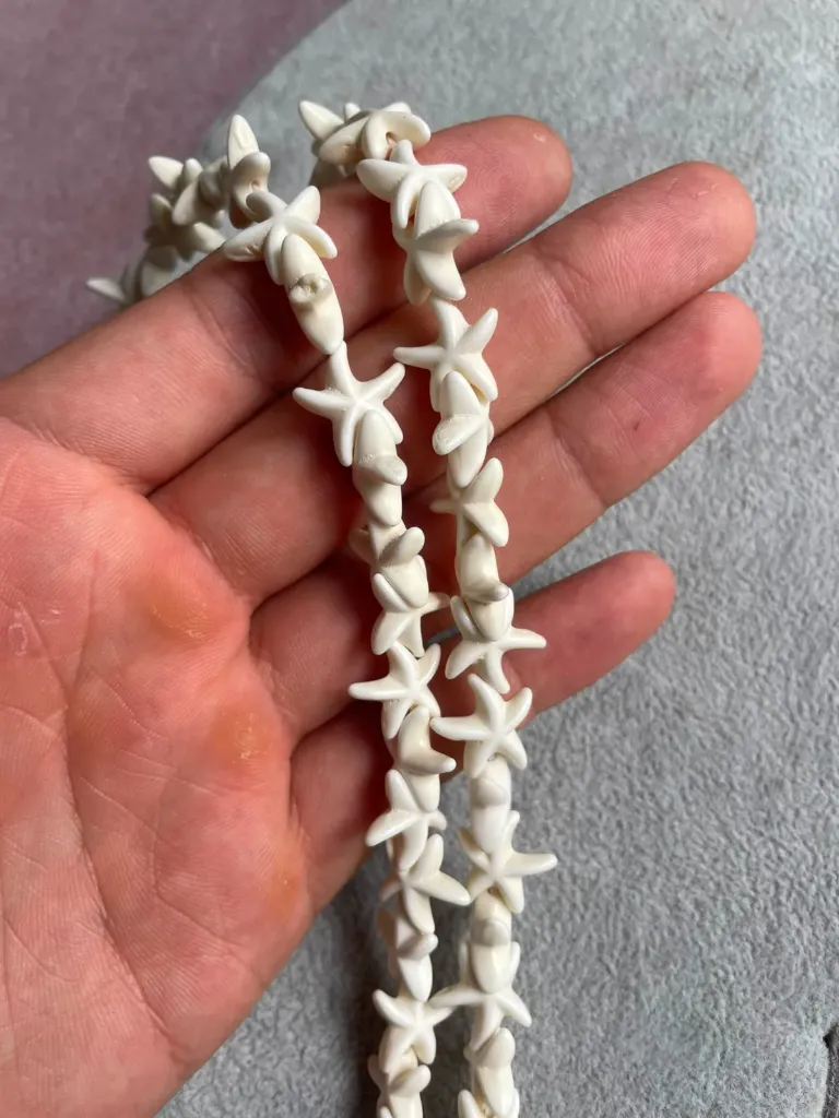 ESTRELLA DE MAR DE TURQUESA BLANCA
