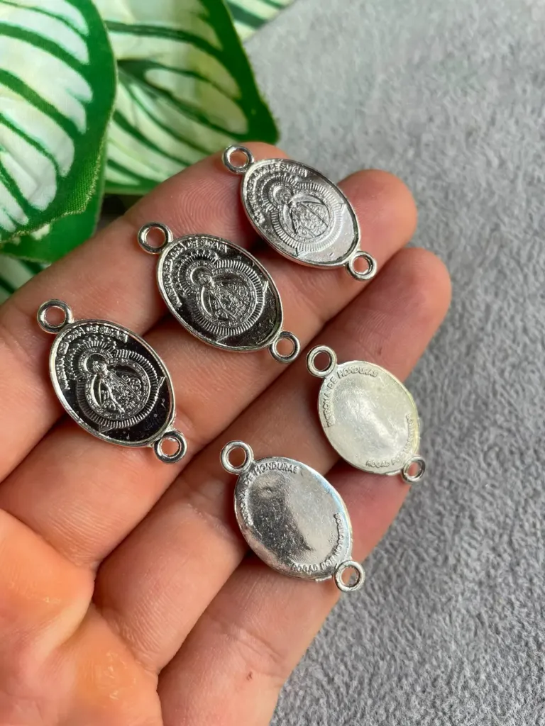 ENLACE VIRGEN DE SUYAPA PEWTER