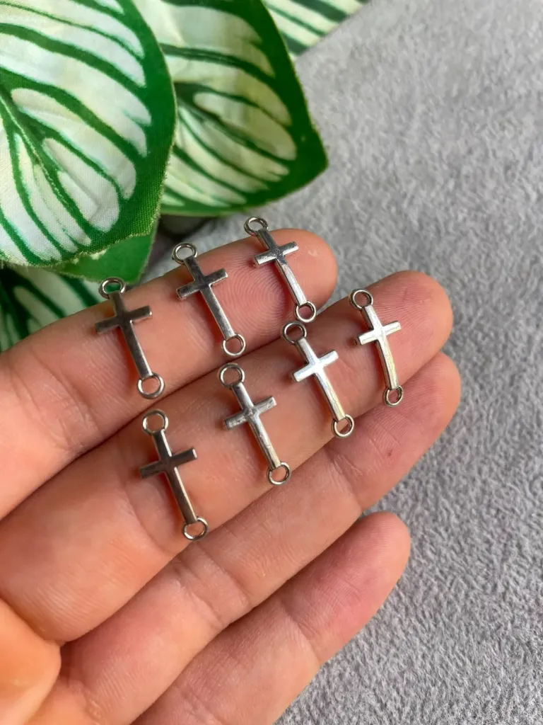 ENLACE DE CRUZ 01 PEWTER