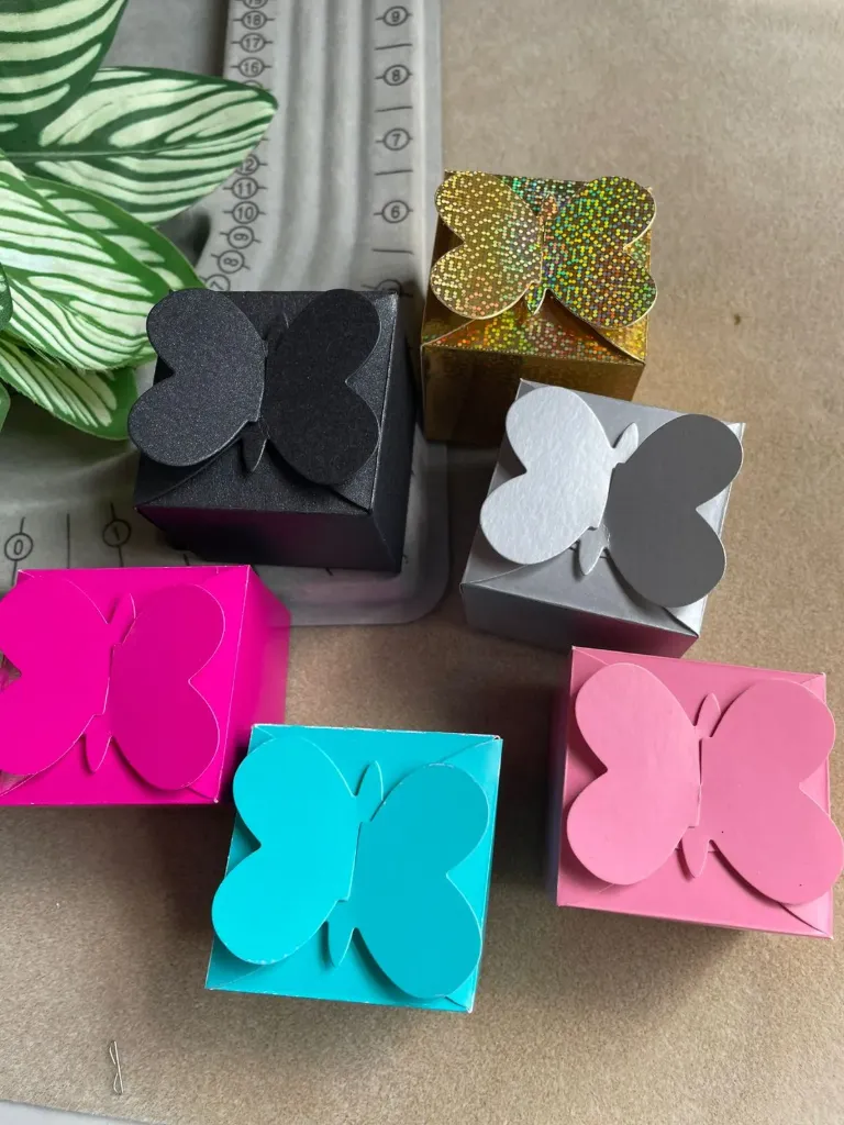 Caja para joyeria, mariposa