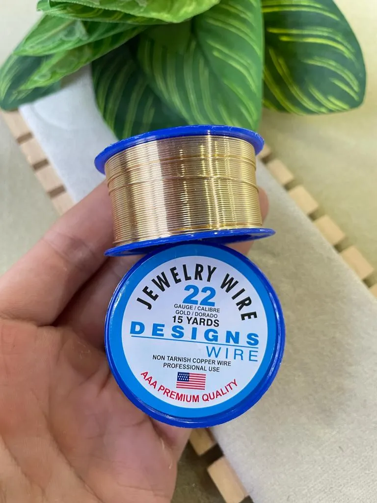 [ACDC22] ALAMBRE C22 DORADO